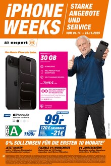 Smartphone im expert Prospekt "iPHONE WEEKS" mit 5 Seiten (Karlsruhe)