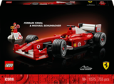 FERRARI F2004 & MICHAEL SCHUMACHER - LEGO - Auchan Hypermarché à Antibes FERRARI F2004 & MICHAEL SCHUMACHER - LEGO en promo chez Auchan Hypermarché Antibes à 74,99 €