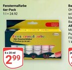 Fenstermalfarbe Angebote bei GLOBUS Mannheim für 2,99 €
