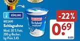 Schlagsahne von Milsani im aktuellen ALDI SÜD Prospekt für 0,69 €