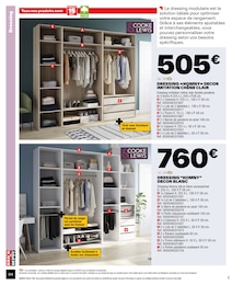 Offre Meuble chambre à coucher dans le catalogue Brico Dépôt du moment à la page 64