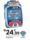 MA LUMI TABLETTE ÉDUCATIVE - VTech / Paw Patrol en promo chez JouéClub MA LUMI TABLETTE ÉDUCATIVE - VTech / Paw Patrol dans le catalogue JouéClub