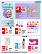 Promos Dissolvant dans le catalogue "Prenez soin de vous à prix tout doux" de Auchan Hypermarché à la page 7