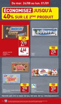 Promotion Maïs dans le prospectus Aldi, valable du 26/08/2025 au 01/09/2025 Promo Maïs dans le catalogue Aldi du moment à la page 16