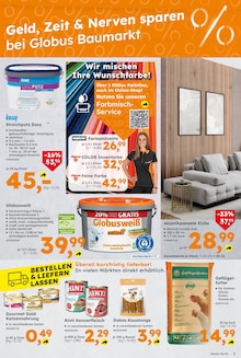 Farbe im aktuellen Globus-Baumarkt Prospekt (Koblenz) Farbe im Globus-Baumarkt Prospekt "Immer eine Idee besser" mit 9 Seiten (Koblenz)
