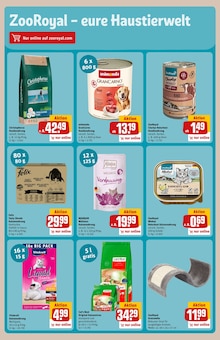 Katzenfutter im REWE Prospekt "Dein Markt" mit 28 Seiten (Wiesbaden)