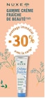 -30% avantage immédiat avec la carteGamme Crème hydratante 48H, Lait démaquillant, Masque repulpant - NUXE dans le catalogue E.Leclerc