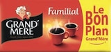 Café - GRAND MÈRE en promo chez Hmarket Café - GRAND MÈRE dans le catalogue Hmarket