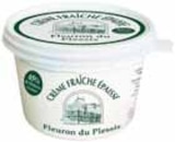 Crème fraîche épaisse - FLEURON DU PLESSIS en promo chez Intermarché Crème fraîche épaisse - FLEURON DU PLESSIS dans le catalogue Intermarché