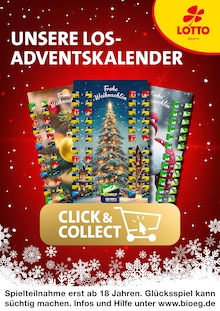 LOTTO Bayern Prospekt der KW 46 "Unsere Los-Adventskalender" Aktueller LOTTO Bayern Prospekt "Unsere Los-Adventskalender" Seite 1 von 1 Seiten
