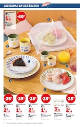Offre Assiette Porcelaine dans le catalogue Super U du moment à la page 4