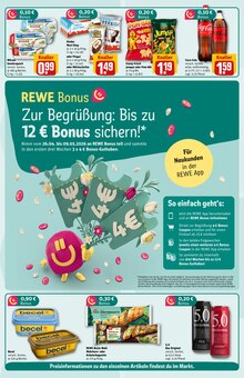 Coca Cola im REWE Prospekt "Dein Markt" mit 34 Seiten (Hildesheim)