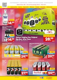 Netto Marken-Discount Absolut Vodka im Prospekt 