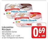 Milch-Quark im Angebot bei EDEKA in Gera Milch-Quark Angebote von Leckermäulchen bei EDEKA Gera für 0,69 €