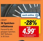 36 Speichenreflektoren im Angebot bei Lidl in Velbert 36 Speichenreflektoren Angebote von CRIVIT bei Lidl Velbert für 4,99 €