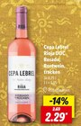 Cepa Lebrel Rioja DOC Rosado, Roséwein, trocken Angebote bei Lidl Lüdenscheid für 2,29 €