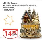 Aktuelle Kerzen Angebote bei GLOBUS in Halle (Saale) Aktuelles LED-Mini-Diorama Angebot bei GLOBUS in Halle (Saale) ab 14,99 €