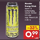Energy Drink im Angebot bei Netto Marken-Discount in Bergkamen Energy Drink Angebote von Monster bei Netto Marken-Discount Bergkamen für 0,99 €