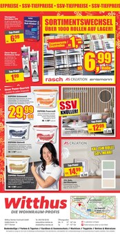 Blumen im Witthus Heimtex-Fachmarkt GmbH Prospekt "ALLES MUSS RAUS!" mit 10 Seiten (Oldenburg)