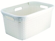 Panier à linge 45 l - Carrefour Market à Aulnay-sous-Bois Panier à linge 45 l en promo chez Carrefour Market Aulnay-sous-Bois à 10,27 €