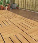 Promo Lot de 4 dalles de terrasse bois d’acacia Floro à 8,90 € dans le catalogue Castorama à L'Union