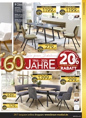 Aktueller BRAUN Möbel-Center Prospekt mit Möbel, "60 JAHRE BRAUN MÖBEL CENTER", Seite 3