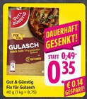 Fix für Gulasch Angebote von Gut & Günstig bei EDEKA Ettlingen für 0,35 €