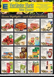 EDEKA Prospekt für Hamburg: "Top Angebote", 8 Seiten, 16.06.2025 - 21.06.2025