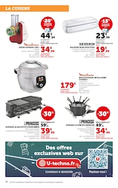 Appareil Raclette Angebote im Prospekt "Super U" von Super U auf Seite 16