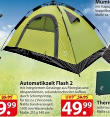 Automatikzelt Flash 2 bei famila Nordost in Pinneberg Automatikzelt Flash 2 im Angebot bei famila Nordost Pinneberg für 49,99 €