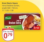 Basis-Sauce von Knorr für 0,79 € bei GLOBUS im Angebot Basis-Sauce von Knorr im aktuellen GLOBUS Prospekt