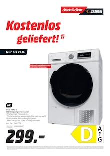 Trockner im MediaMarkt Saturn Prospekt "LET'S GO! DEALS" mit 18 Seiten (Essen)