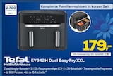 EY942H Dual Easy Fry XXL Heißluftfritteuse von Tefal für 179,00 € bei EURONICS im Angebot EY942H Dual Easy Fry XXL Heißluftfritteuse von Tefal im aktuellen EURONICS Prospekt