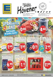 Supermarkt Prospekt von EDEKA Langenfeld EDEKA Prospekt: "Aktuelle Angebote", 24 Seiten, 22.09.2025 - 27.09.2025