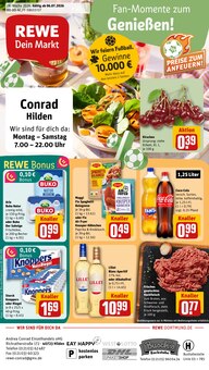 Coca Cola im aktuellen REWE Prospekt (Hilden) Coca Cola im REWE Prospekt "Dein Markt" mit 32 Seiten (Hilden)