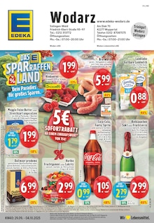 Aktueller EDEKA Prospekt "Aktuelle Angebote" Seite 1 von 24 Seiten für Wuppertal