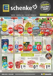 EDEKA Supermarkt Prospekt der aktuellen Woche mit 24 Seiten, gültig von 20.10.2025 bis 25.10.2025, in Gütersloh und Umgebung Aktueller EDEKA Supermarkt Prospekt in Gütersloh und Umgebung, "Aktuelle Angebote" mit 24 Seiten, 20.10.2025 - 25.10.2025