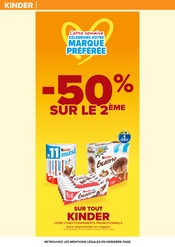 Kinder Angebote im Prospekt "LE MOIS MONOPOLY" von Carrefour auf Seite 51