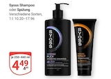 Shampoo im Angebot bei GLOBUS in Neustadt Shampoo Angebote von Syoss bei GLOBUS Neustadt für 4,49 €