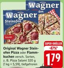 Original Wagner Steinofen Pizza oder Flammkuchen bei EDEKA im Langenau Prospekt für 1,79 €