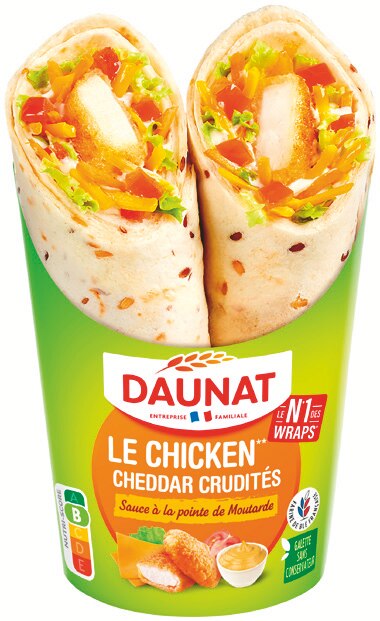 DAUNAT Wrap le chicken