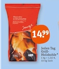 Aktuelles Grill-Holzkohle Angebot bei tegut in Wiesbaden ab 14,99 €