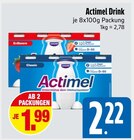 Actimel im E xpress Prospekt Actimel Drink Erdbeere von Danone im aktuellen E xpress Prospekt für 1,99 €