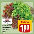 Aktuelle Gemüse Angebote bei REWE in Remscheid Aktuelles Wurzelsalat Salattrio Angebot bei REWE in Remscheid ab 1,00 €