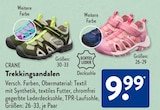 Trekkingsandalen im ALDI SÜD Prospekt Trekkingsandalen von CRANE im aktuellen ALDI SÜD Prospekt für 9,99 €
