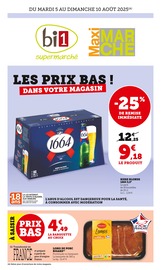 Catalogue Supermarchés Bi1 en cours à Varzy et alentours, "LES PRIX BAS ! DANS VOTRE MAGASIN", 19 pages, 05/08/2025 - 10/08/2025