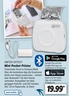 Mini-Pocket-Printer von UNITED OFFICE für 19,99 € bei Lidl im Angebot Mini-Pocket-Printer von UNITED OFFICE im aktuellen Lidl Prospekt