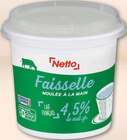 Faisselle moulée à la main Fromage frais 4,5% Mat. Gr - Netto en promo chez Netto Faisselle moulée à la main Fromage frais 4,5% Mat. Gr - Netto dans le catalogue Netto