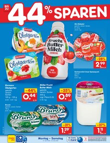 Milch im Netto Marken-Discount Prospekt "Aktuelle Angebote" mit 65 Seiten (Jena)