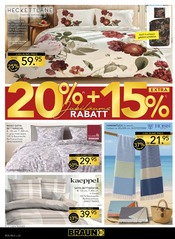 Bettwäsche im BRAUN Möbel-Center Prospekt in Lörrach Aktueller BRAUN Möbel-Center Prospekt mit Bettwäsche, "Im August wird gefeiert!", Seite 22